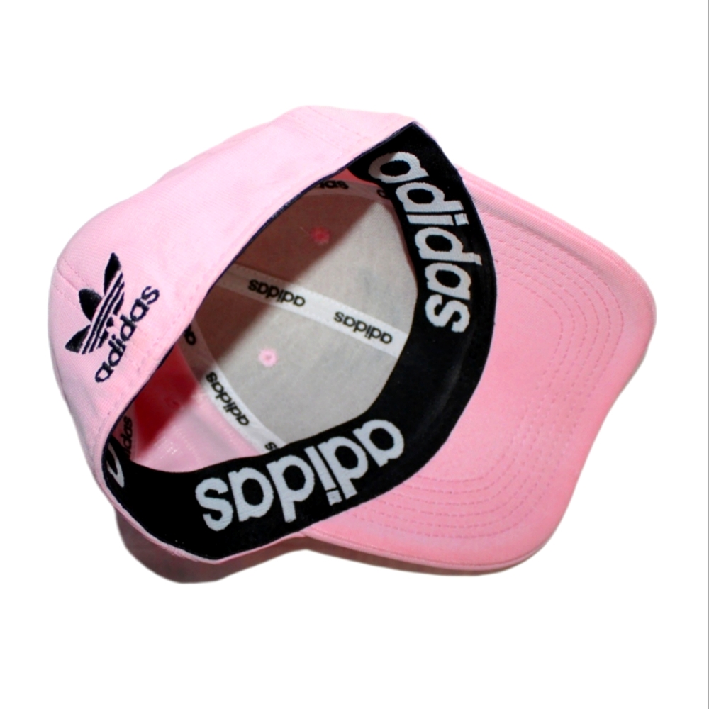 Women's ADIDAS Pink & Black Baseball Cap - Picture 8 of 16